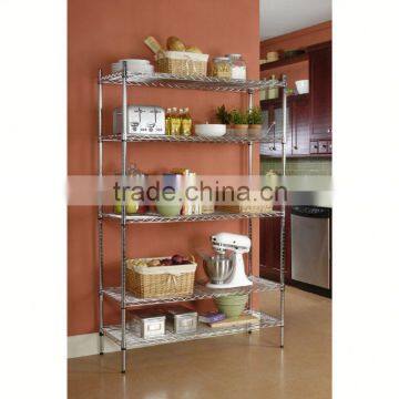 used chrome wire shelving