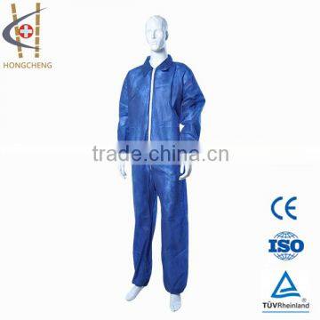 Disposable Middle Cool Lab Coat With Elastic Cuff