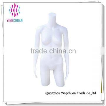 Wholesale cheap femele lingerie headless plastic mannequin