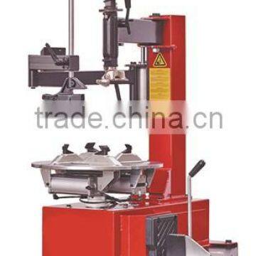 car tyre changer with semi-automatic side swing arm with help arm