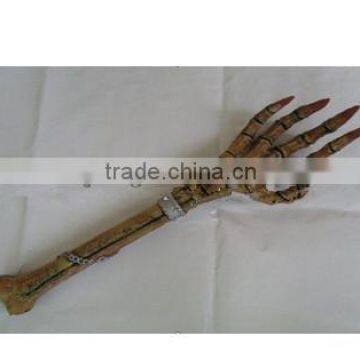 Halloween pu toy for Ghost claw hand with long nails