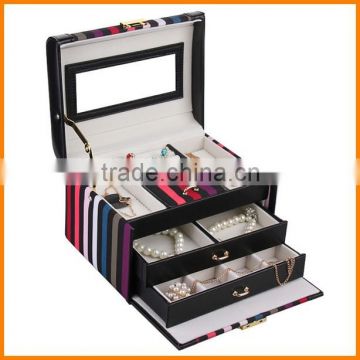 Rowling palace retro princess jewelry box jewelry box with lock storage box Korea Continental birthday gift free shipping