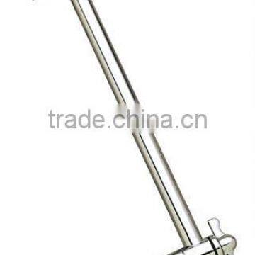 Adjustable shower arm and shower head extension