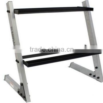 2 tiers Barbell Set Rack Home Gym Equipment