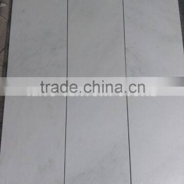 2015 new design standard marble size 12x24 white marble tiles