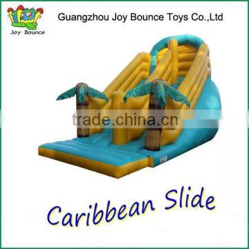 palm tree newest water park equipment inflatable fancy water slide for sale