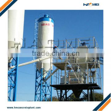 belt type cement mixing machine with JS1000 mixer