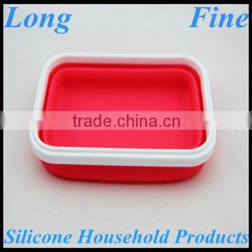 100% Food Grade Silicone Storage Box for Lunch