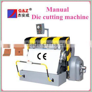 Easy operate manual paperboard box die cutter and creaser