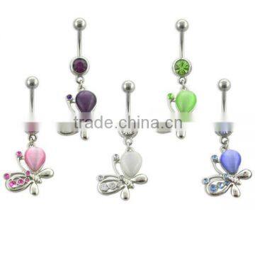 Butterfly Belly Navel Ring Body Jewelry Supplier