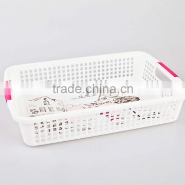 plastic basket, new plastic food basket,storage basket