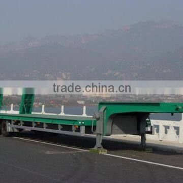 howo two axle low plate semi trailer truck for sale