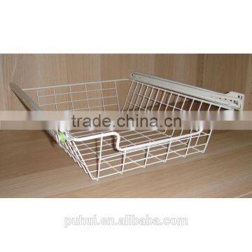different sizes wardrobe sliding basket with quality gurantee