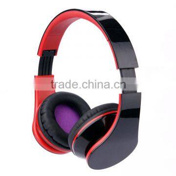 Shenzhen factory new design stylish headphone sports accessories super bass stereo headphone gaming headset in black purple red