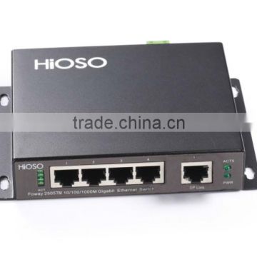 IEEE802.3at POE Switch with 4 100M RJ45 PoE Ports 30W