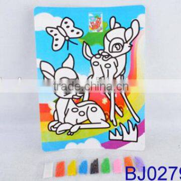 Very Cheap Kid Toy Funny Intelligent Diy Sand Art Kit photo-3