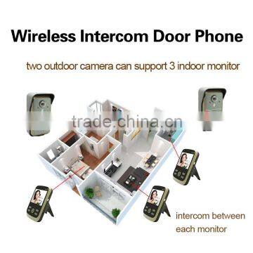 Factory OEM Night Vision Motion Sensor Hot Selling Recording Video Door Phone