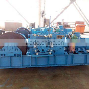 13ton electric winch with shaft drive transmission system