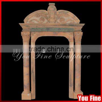 Roman Pillar Design Cast Natural Stone Door Way