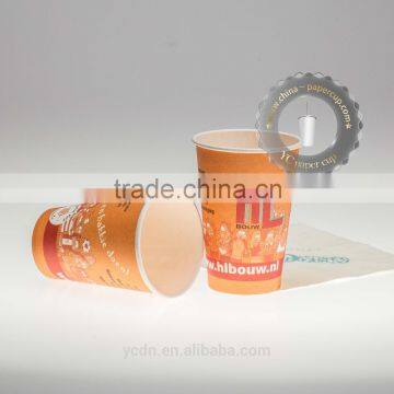 customize Single wall take away paper cup