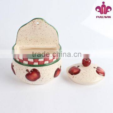 Salt Sugar Coffee Jar Tea Sugar Coffee Ceramic Storage Jar With Spoon photo-3