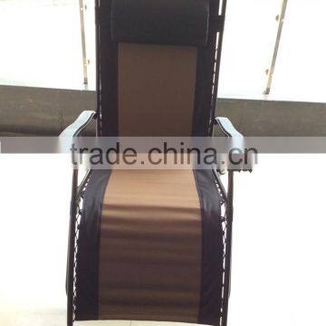 Coffe Color Oxford Fabric Zero Gravity Chair