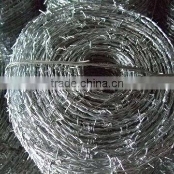 2016 new produced galvanized double strand barbed wire fencing/ Barbed Wire Roll Price Fence                        
                                                                                Supplier's Choice