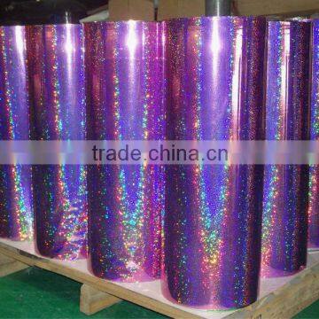 PVC/ PET/OPP holographic film