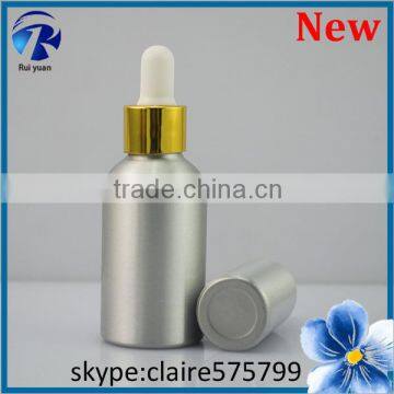 Silver Aluminum Essential Oil e Liquid Dropper Bottles photo-5