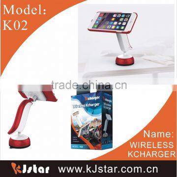 2016 hot new products qi standard wireless charger for smartphone with high quality