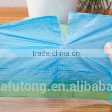Plastic Drawstring Bag, Drawstring Garbage bag on Roll for trush, made in china
