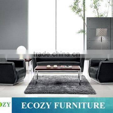 Fashion latest new design eco leather sofa for office