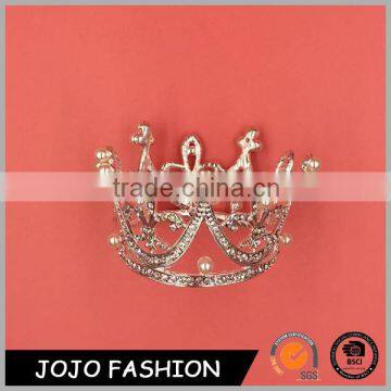 Promotional Gift Wholesale Costume Jewelry From China Wedding Tiara Crown Fashion Jewelry