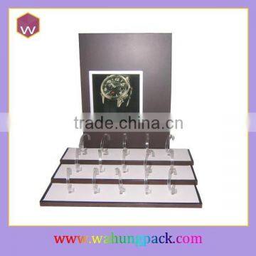 Wholesale Acrylic Watch Display Trays/High Quality Wrist Watch Display Stand For Watch