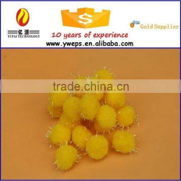 DIY Toys Acrylic Plush Yellow Pompons photo-6