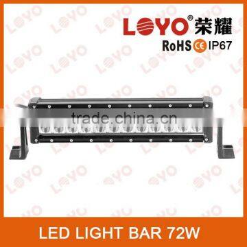 new product 72w led light bar,waterproof led grow light bar,9-32 volt led light bar