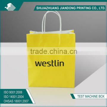 custom printed paper bag with handle