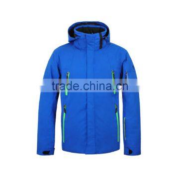 2016 Mens Waterproof Insulated Snowboard Jacket Blue