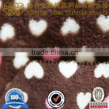 Fleece bedding home textile fabric