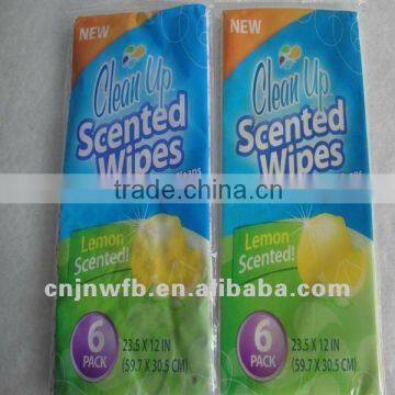 6pcs spunlace kitchen wipes