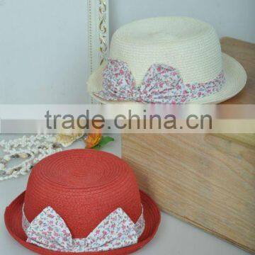 Straw bucket hat