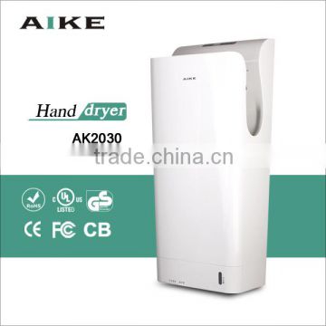 HEPA efficient filter dual jet airflow hand dryer with UL certificate