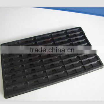 OEM Design Vacuum Forming ABS Black Tray