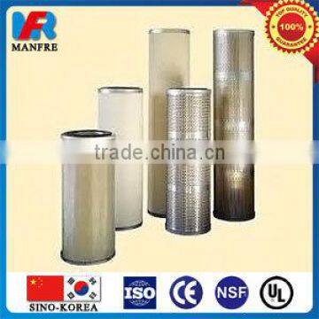 bulk fuel oil coalescer filter element