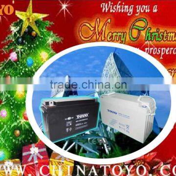 Henda storage battery12v150ah for UPS and telecom .