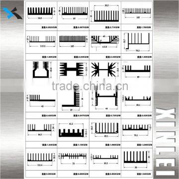 6063 Aluminium High Powered Square LED Heatsink 146X60MM photo-2