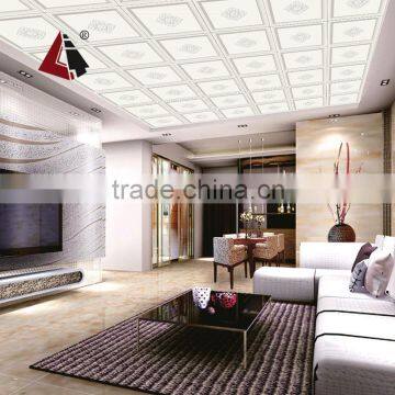 HTL47-2 New design artistic aluminum 300*300mm for home decoration ceiling tile