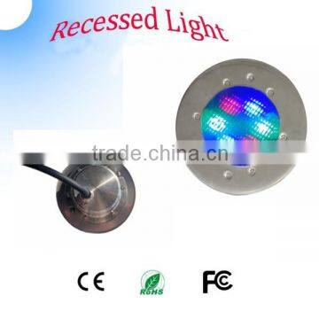 China manufacturer multi color low voltage recessed led pool light