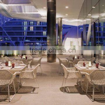 2015 Hot Sale Poly Rattan New Style Dining Set -Wicker Synthetic Rattan Dining Table and Chair -Outdoor Dining Room Furniture photo-4