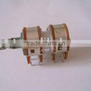 16mm rotary potentiometer with switch